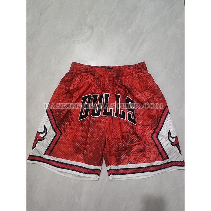Short Chicago Bulls Asian Heritage Just Don Rouge